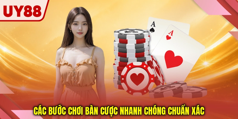 Các bước chơi bàn cược nhanh chóng chuẩn xác